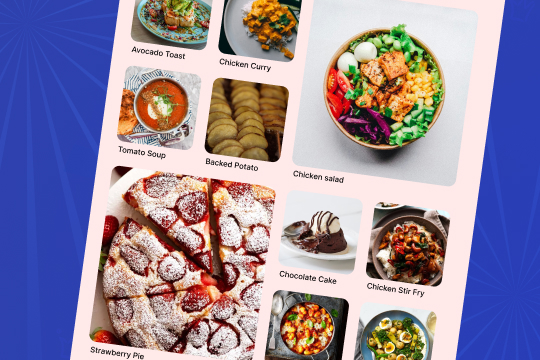 Recipe banner