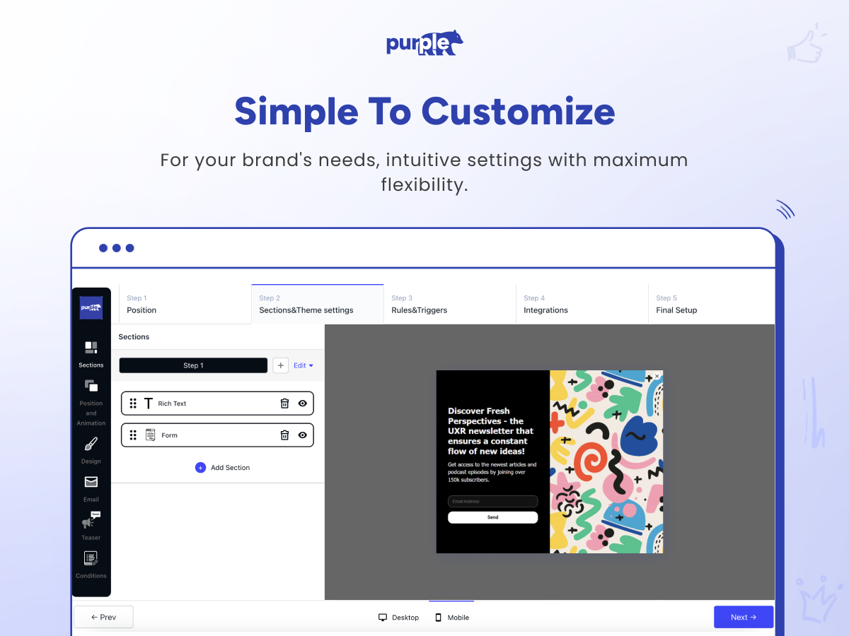 MailChimp Forms By PB Wix App Market
