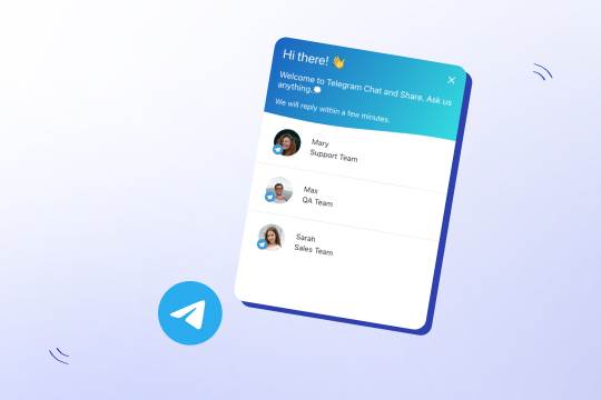 Telegram Chat banner
