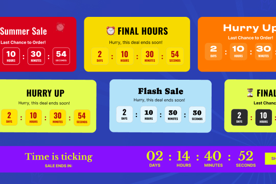 Countdown banner