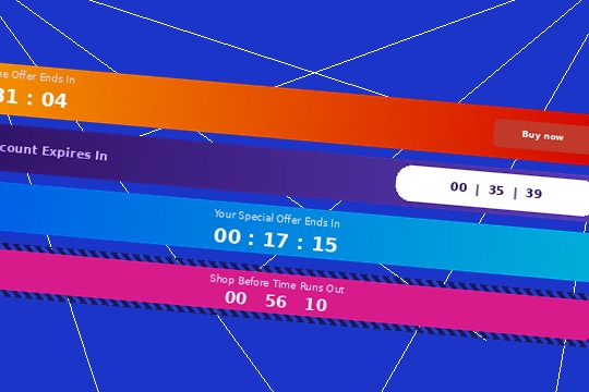 Countdown Timer banner