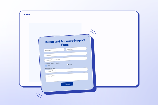 Support banner