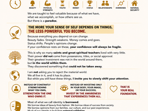 Strengthening the Self