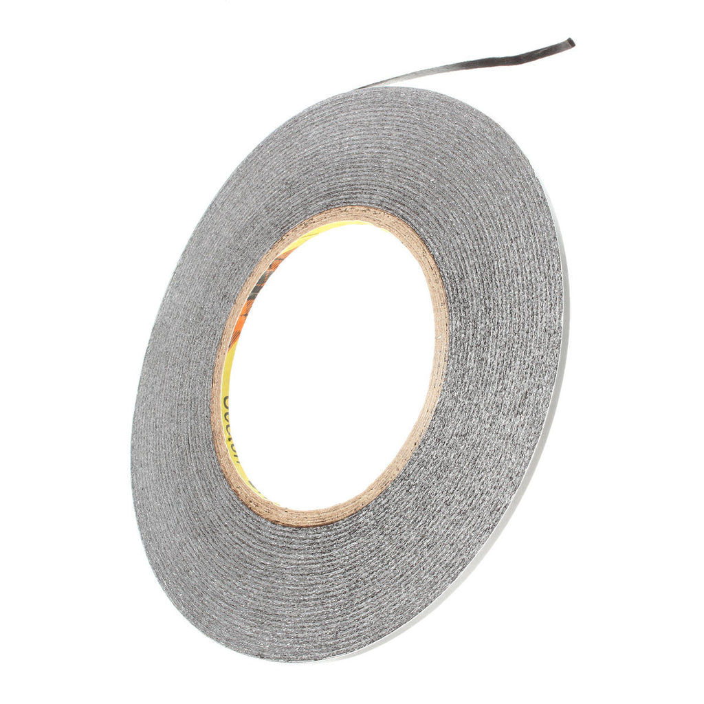 3mm*50M Double Sided Adhesive Sticky Tape Black