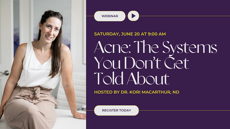 Acne: The Systems You Don't Get Told About