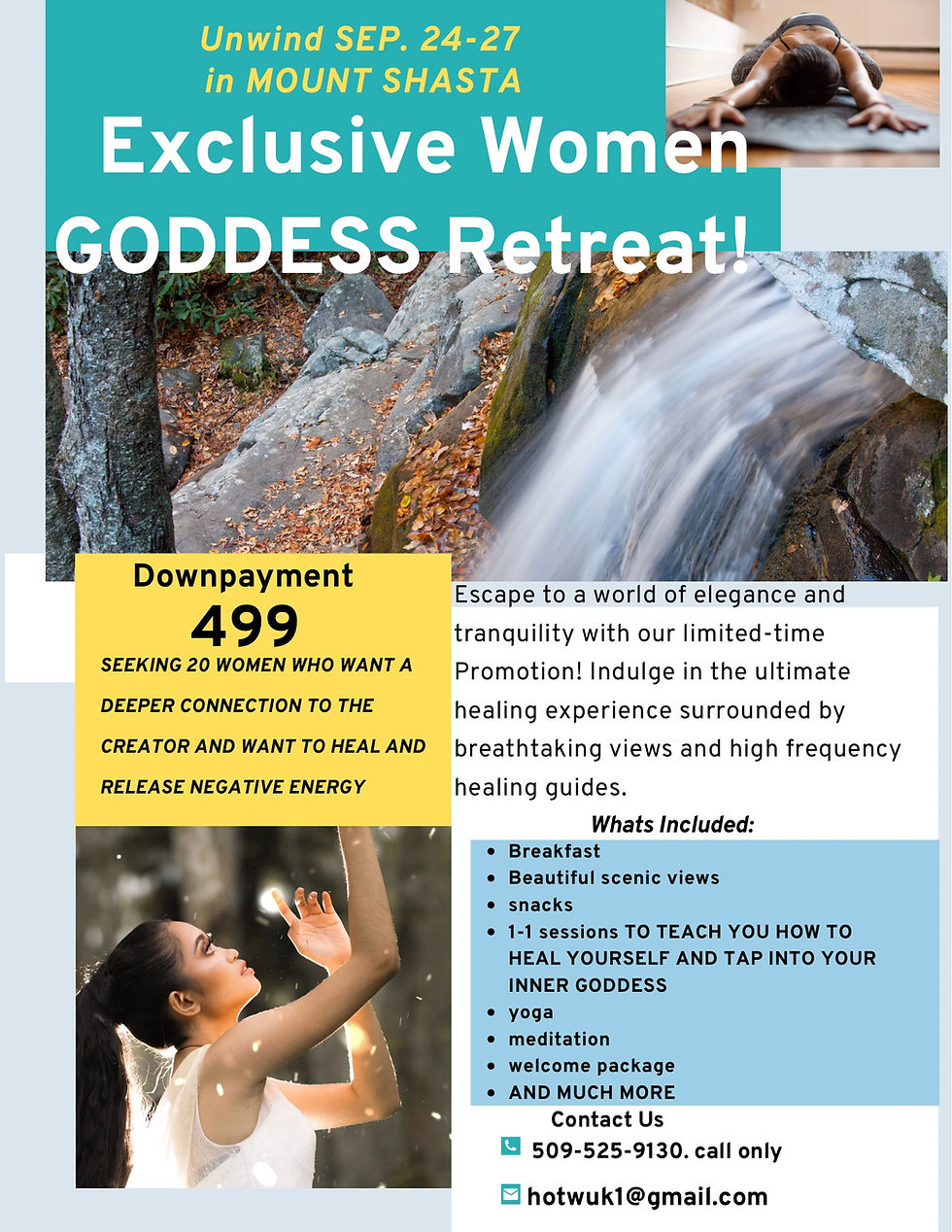Are you alone on your spiritual journey, with no one to turn to for support? You’re not alone in this experience. We understand your challenges and are here to provide the guidance you need. Our team is dedicated to helping you gain clarity and heal from past life traumas, empowering you to move forward confidently. Let us accompany you on this transformative path because you deserve to feel connected and at peace. DON'T HESITATE your journey STARTS NOW.  BOOK NOW https://www.wetravel.com/trips/goddesses-of-prosperity-retreat-shanara-sacred-energy-healing-center-llc-13965178