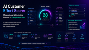 AI customer effort score
