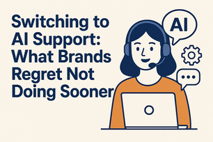 Switching to AI Support: What Brands Regret Not Doing Sooner