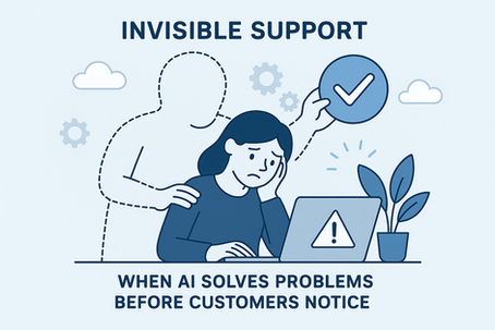 Invisible Support: When AI Solves Problems Before Customers Notice