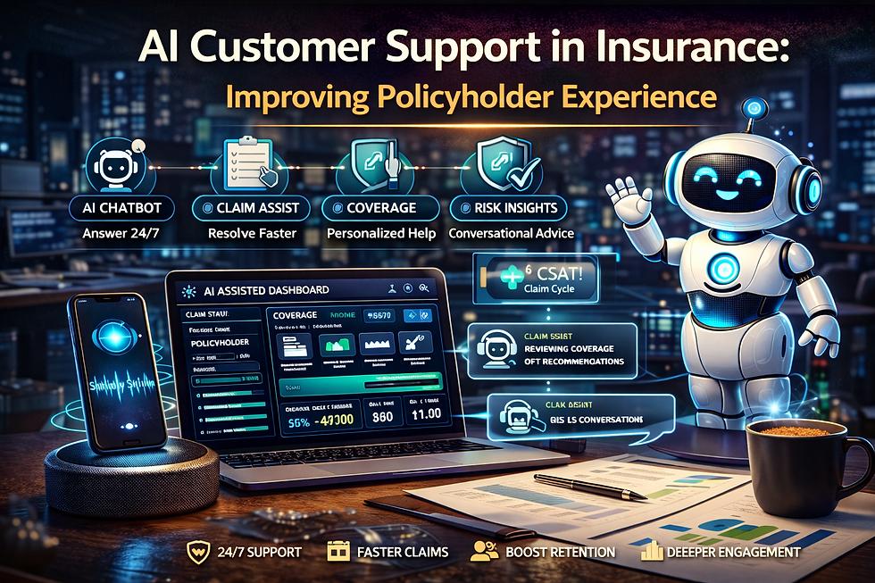 AI customer support insurance