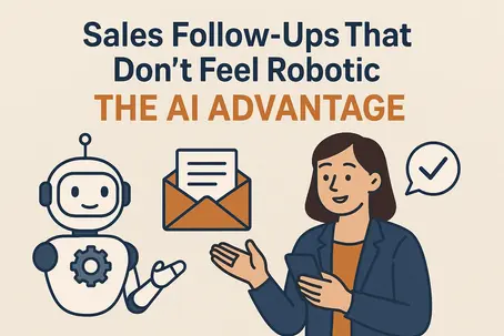 Sales Follow-Ups That Don’t Feel Robotic: The AI Advantage