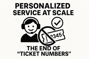Personalized Service at Scale: The End of “Ticket Numbers”