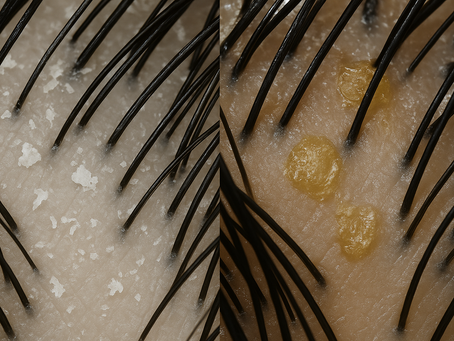 Dry Flakes or Oily Scalp? Understanding Dandruff Types and How a Japanese Head Spa Can Help