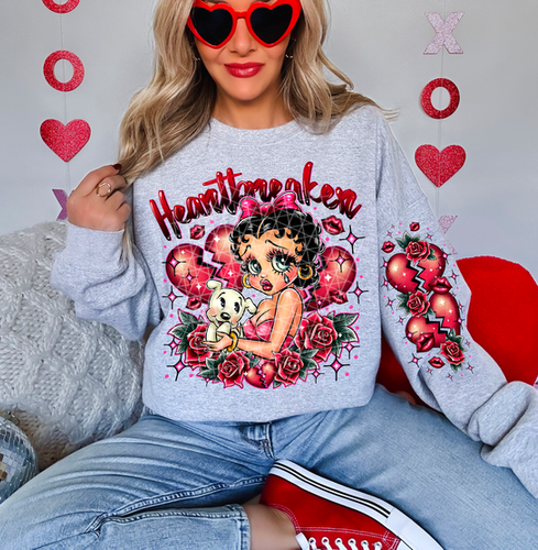 Betty♡ Betty The Heartbreaker Sweatshirt | EverCraftingCreation