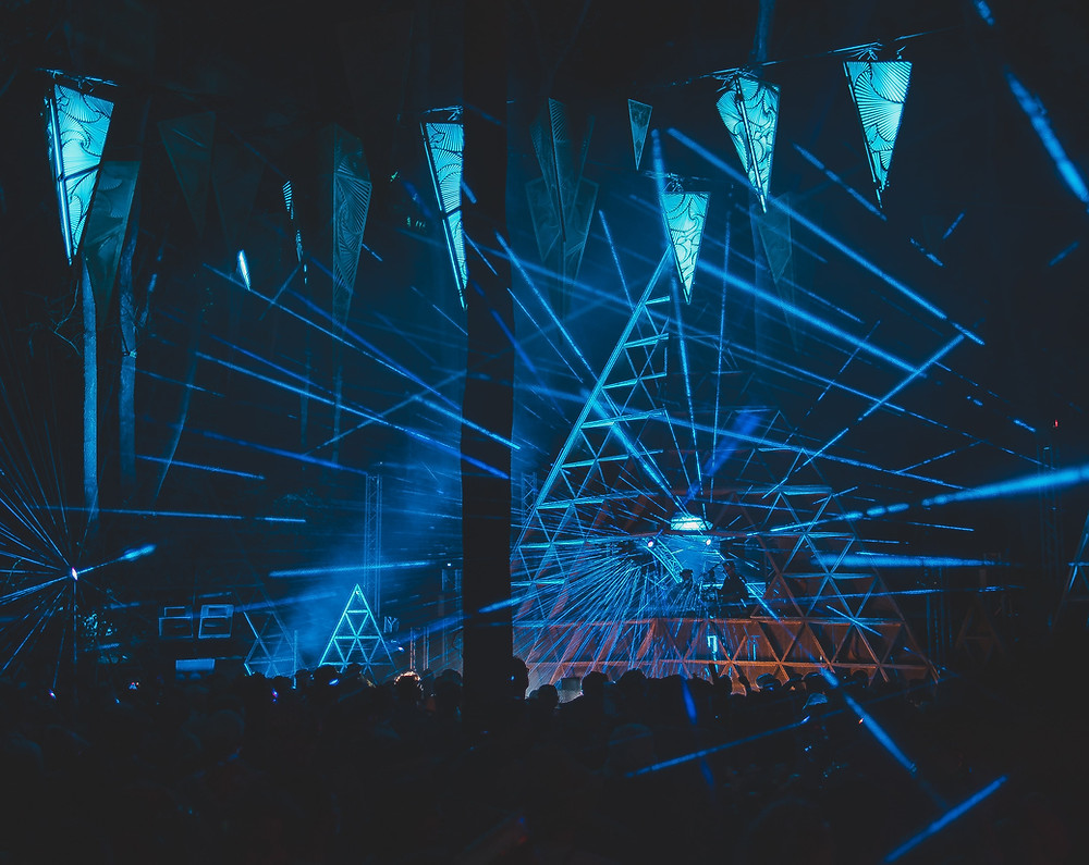 More than just a festival, Noisily 2022 brought together high-production rave, performance, and art deep in the Leicestershire woods (Image: Nick Caro)