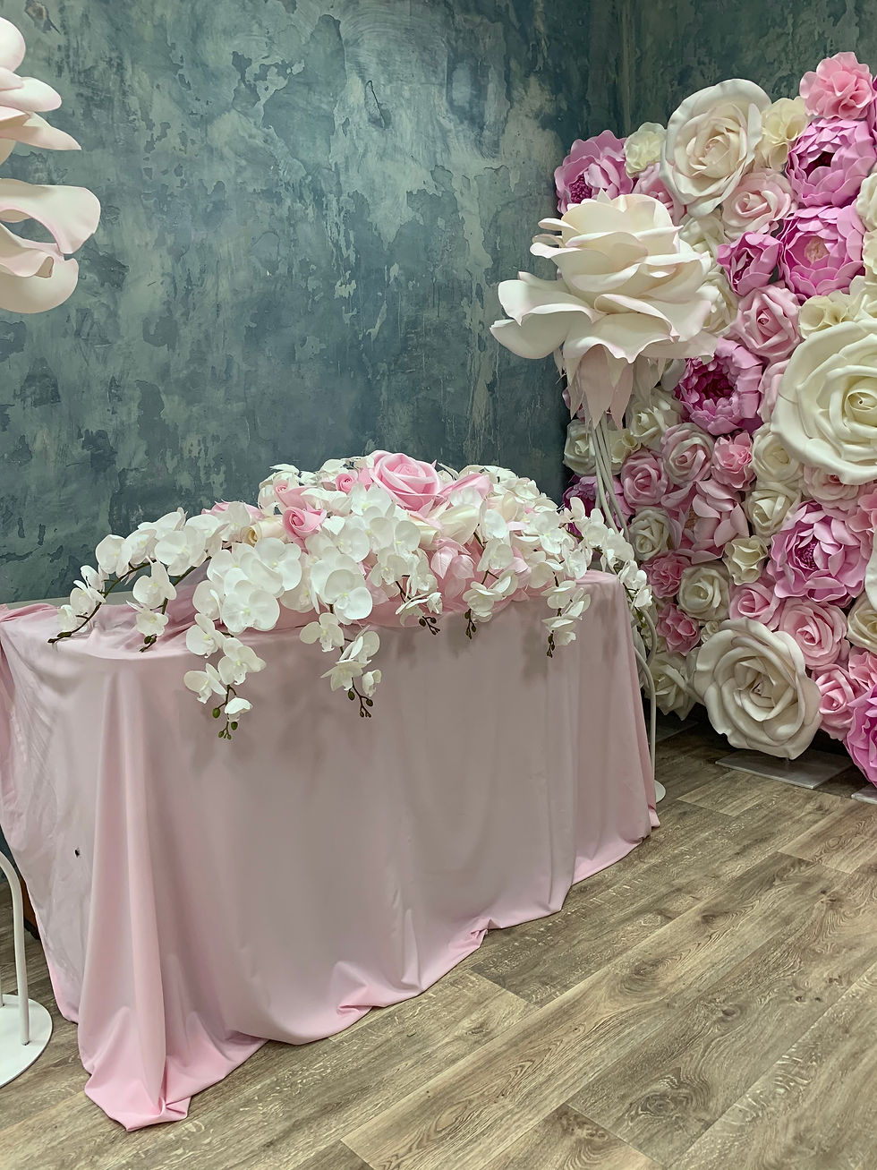 Прев'ю: ОРЕНДА - Квіткова композиція на стіл молодят