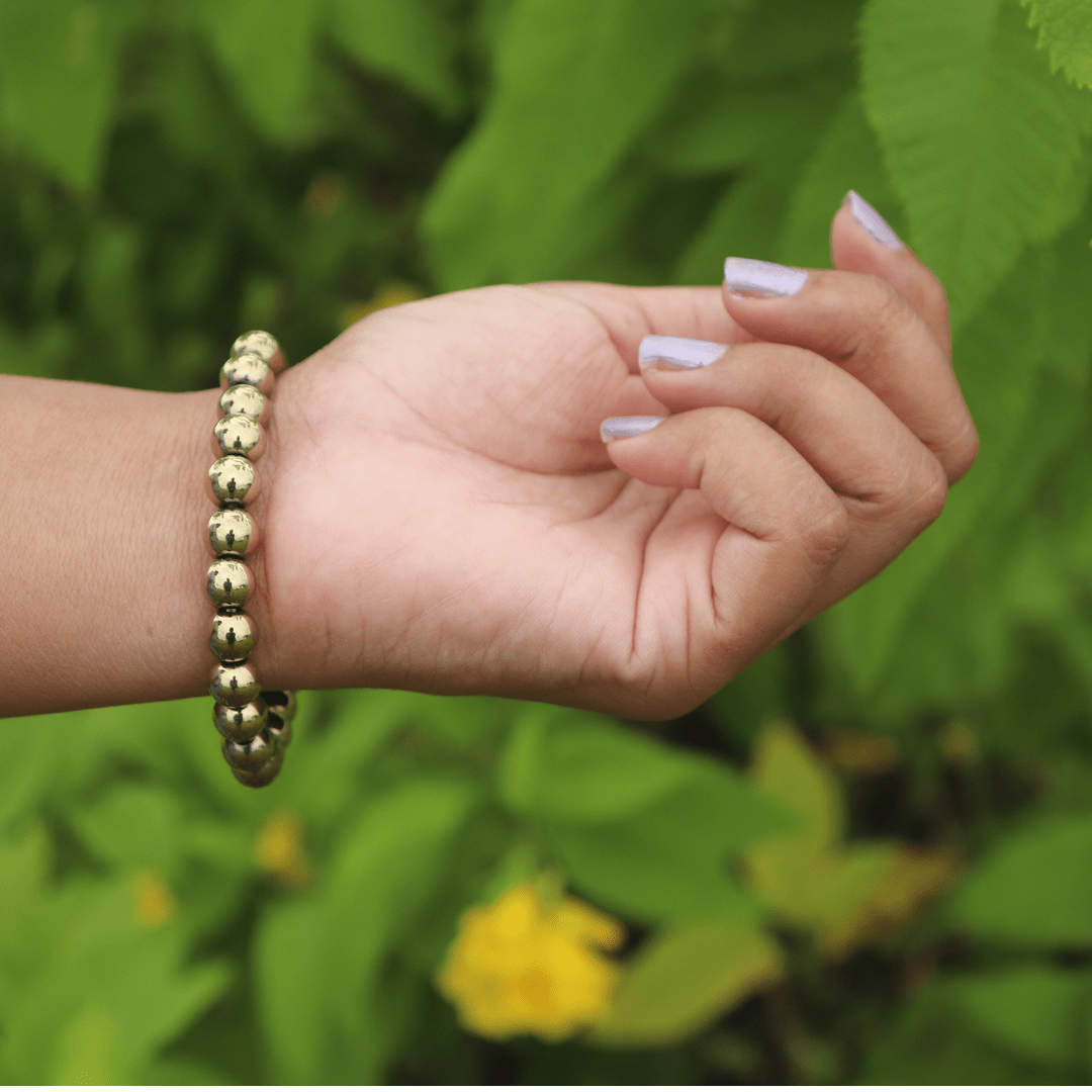 Golden Hematite Bracelet