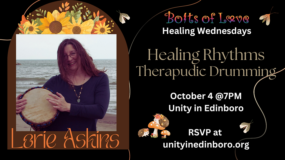 Healing Rhythms with Lorie Askins October 2023