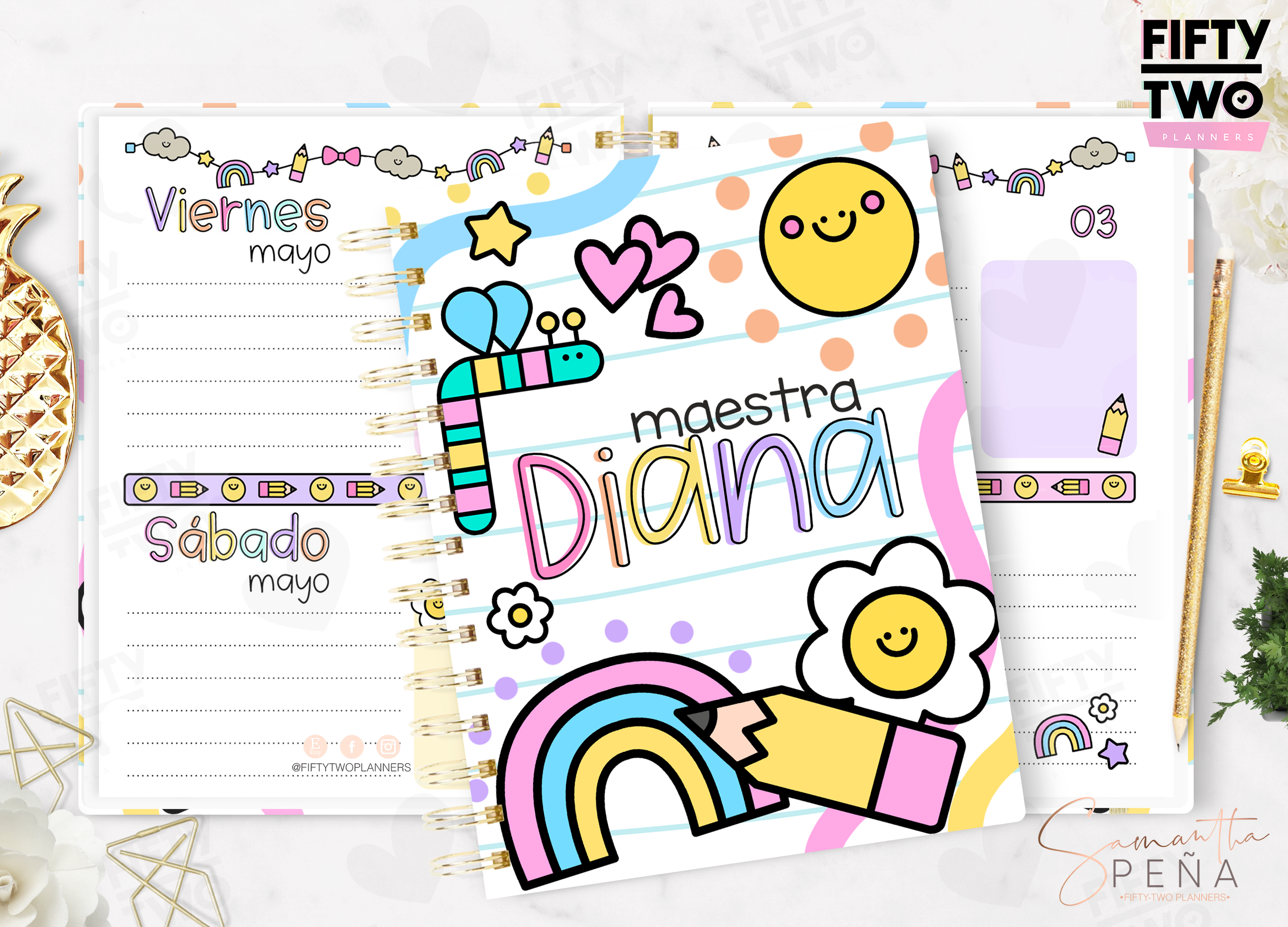 Agenda de Maestra Teacher Dreamer Bolsillo