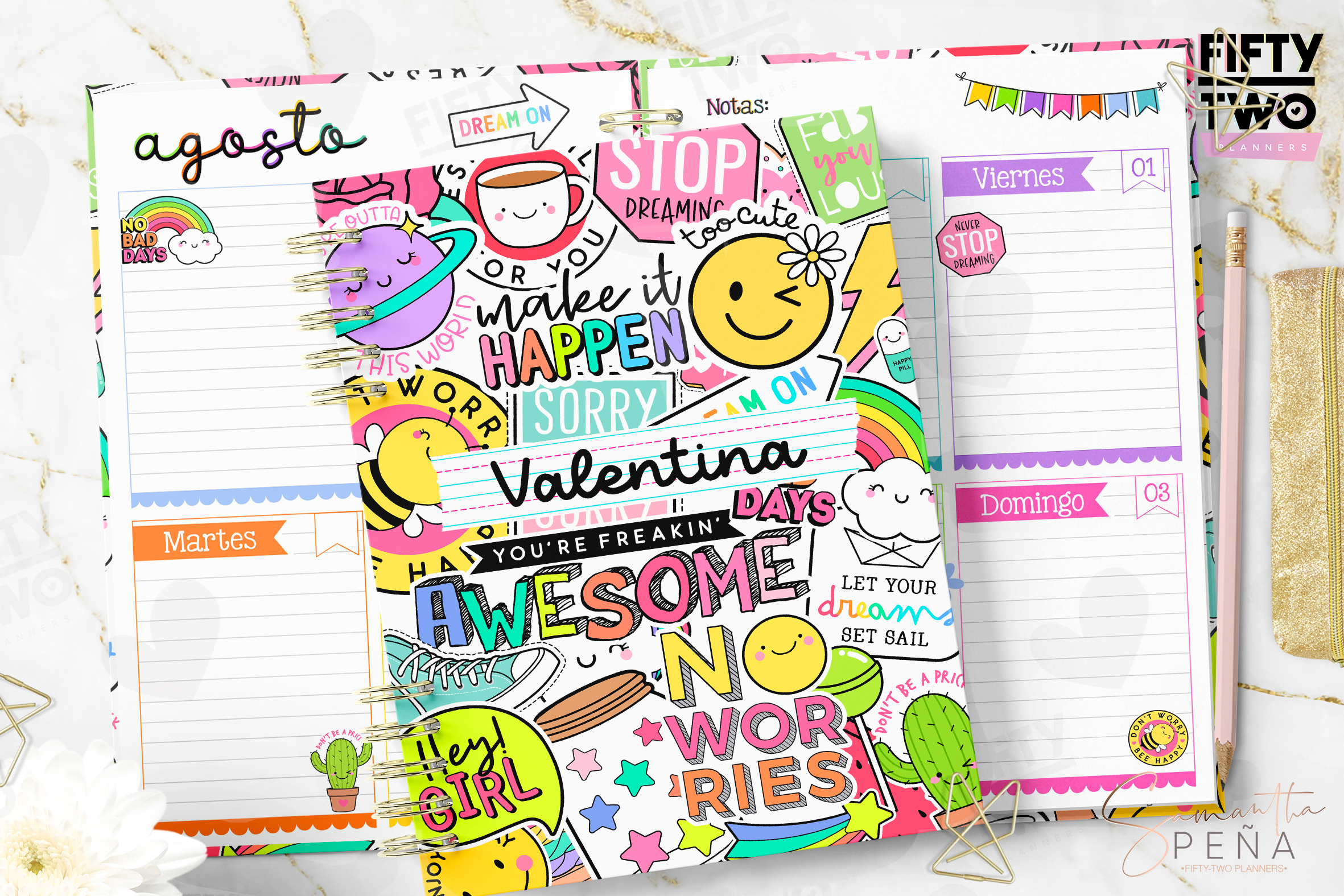 Sticker Planner De Estudiante