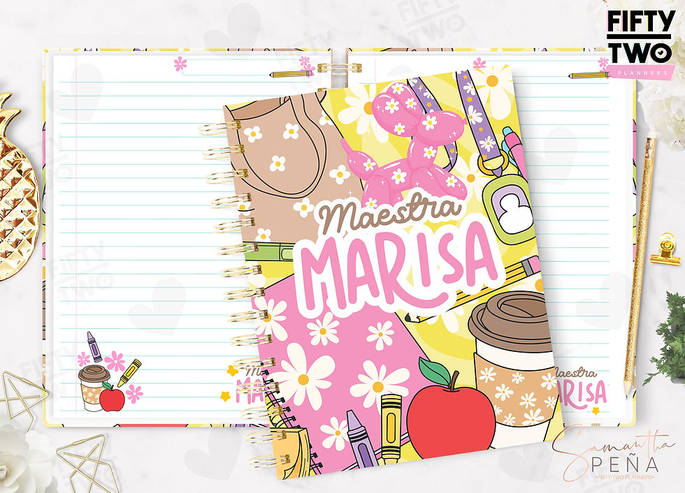 Miniatura: Colección 2025 / 10 Libretas Para Maestras