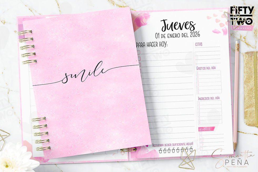 Pink Watercolor 2026