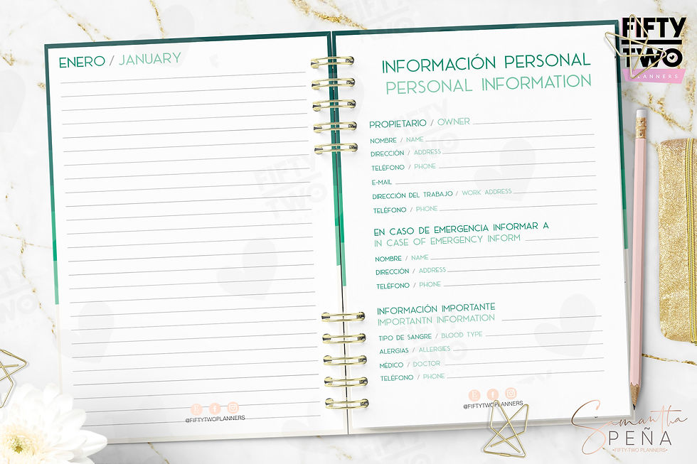 Miniatura: Kit Turquoise Ejecutive 2026