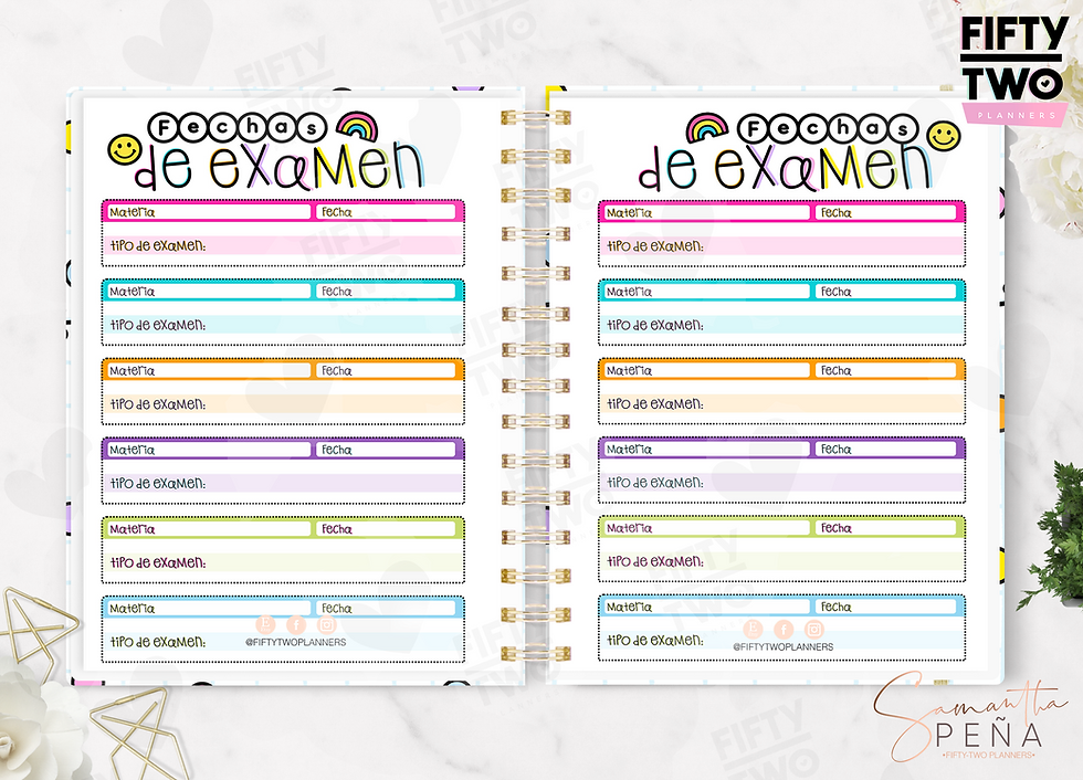 Miniatura: 2 Libretas De Tareas Happy Charms 2026-2027