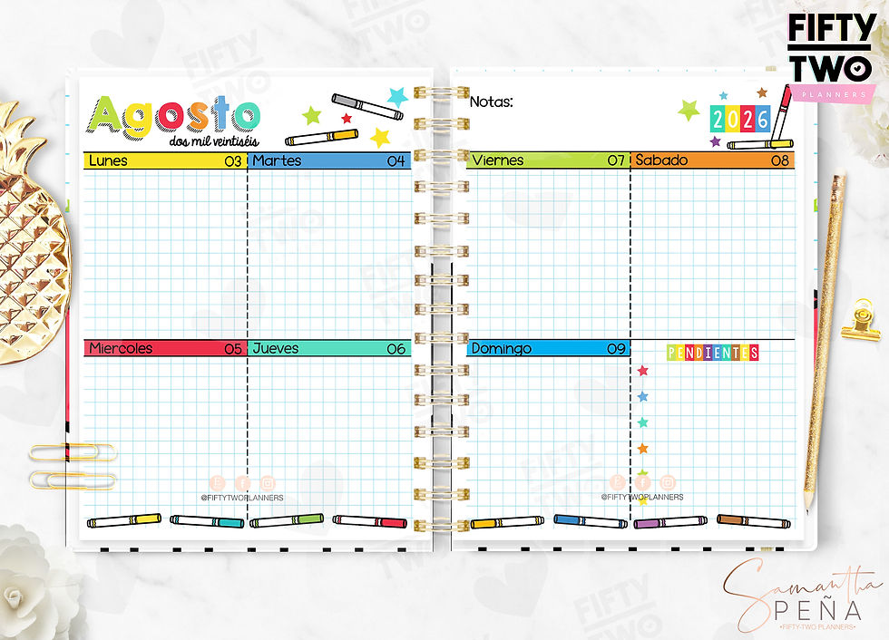 Miniatura: Agenda Teacher Markers