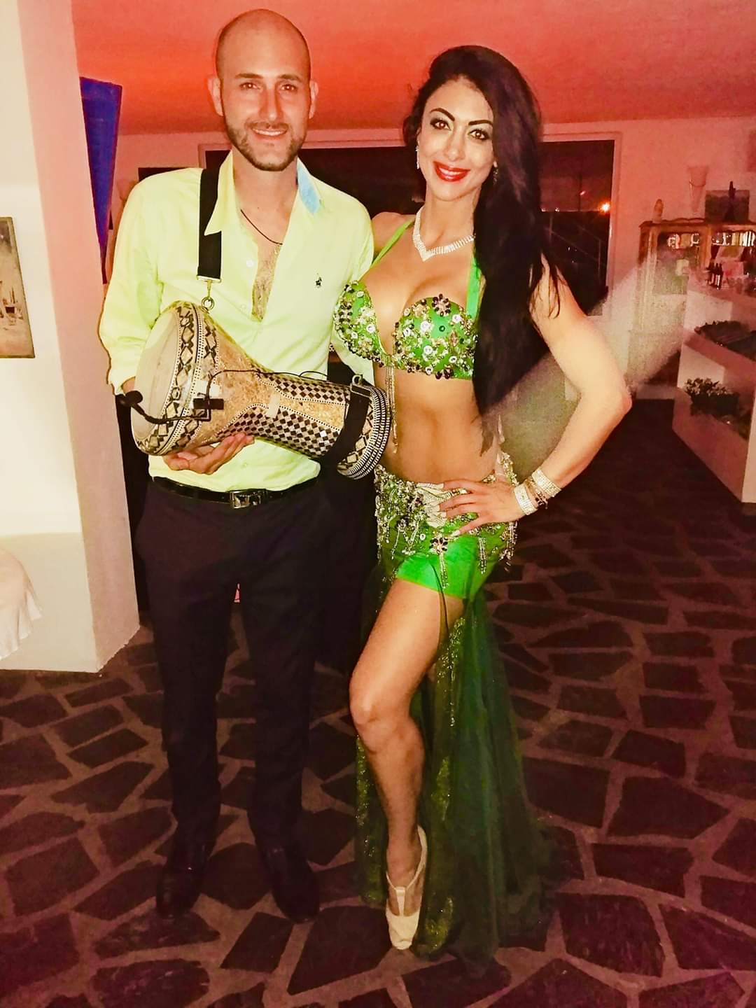 Darbuka/Tabla Player and Belly Dancer
