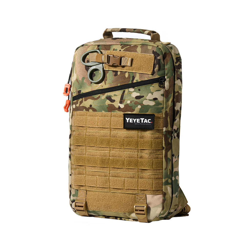 YEYETAC Tactical Medical Backpack Multicam with MOLLE