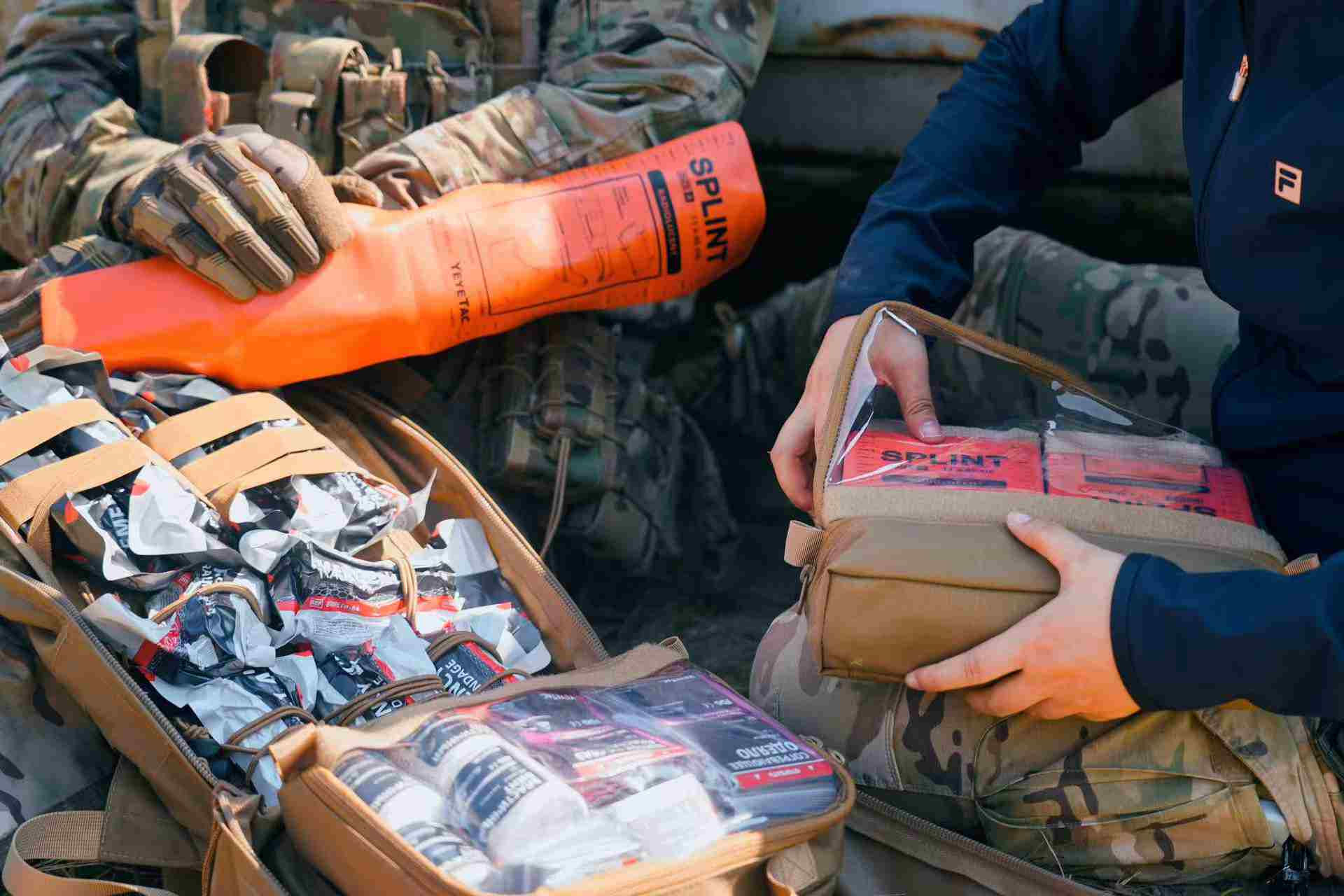 mini first aid kit bulk and backpack