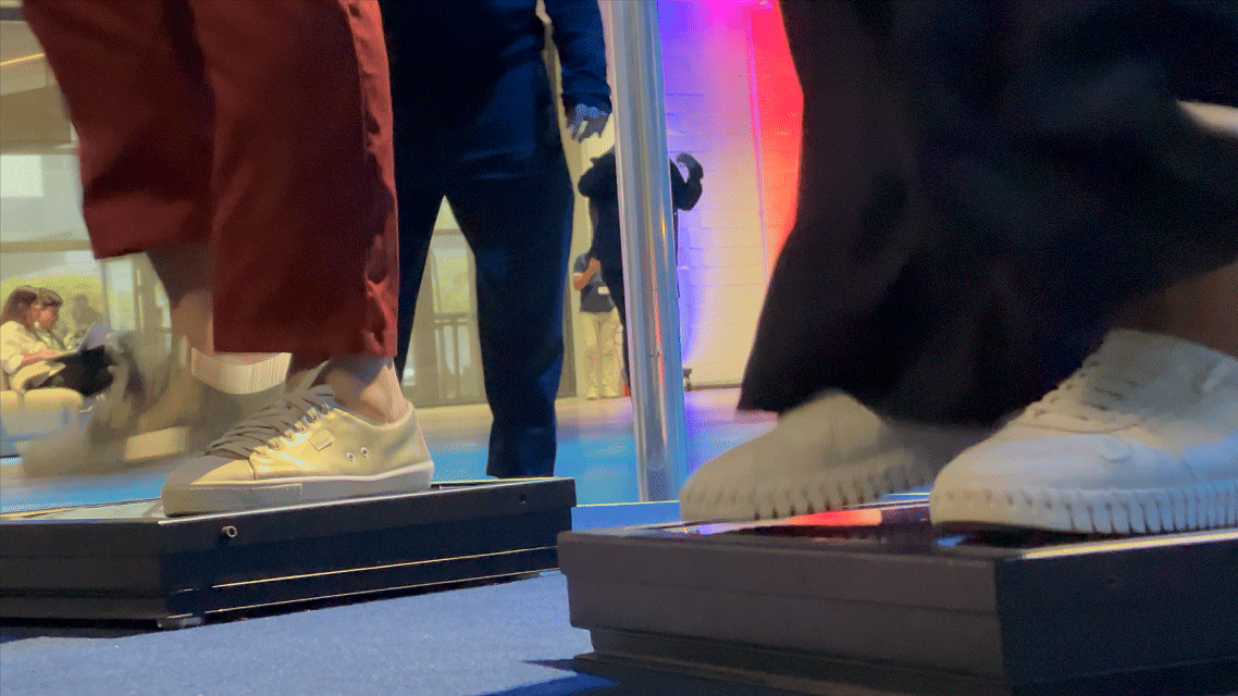 Engajamento do público em ativação interativa da Danone desenvolvida pela Phygital Solutions