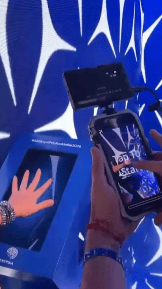 Ativações da Phygital Solutions no Rock in Rio 2026 com Beat Hero, Capture Booth, reconhecimento facial, Social Wall, Roaming Booth e impressão personalizada.