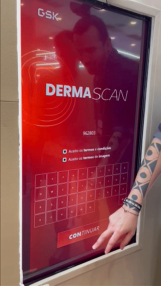 No Congresso Brasileiro de Dermatologia 2025, a Phygital Solutions apresentou uma ativação interativa com IA Booth e Social Wall para a GSK.