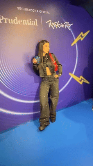 Ativação da Prudential no Rock in Rio 2026 com Capture Booth, IA, impressão de fotos e Social Wall desenvolvida pela Phygital Solutions para a TV1.