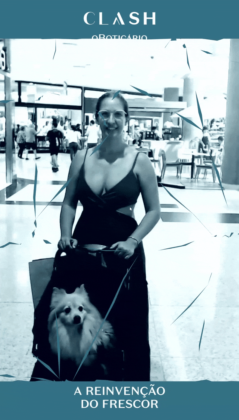 A Phygital Solutions junto da Just Live fizeram o lançamento de Photo OPPs imersivos no lançamento de Clash, de O Boticário, conectando o público ao conceito da fragrância.