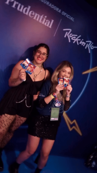 Ativação da Prudential no Rock in Rio 2026 com Capture Booth, IA, impressão de fotos e Social Wall desenvolvida pela Phygital Solutions para a TV1.