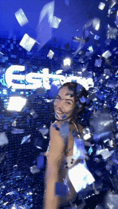 Imagem destacando ativações da Phygital Solutions no Rock in Rio 2024 com games, photo opps, gincanas e experiências sensoriais.