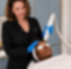 laser treatment example on patient