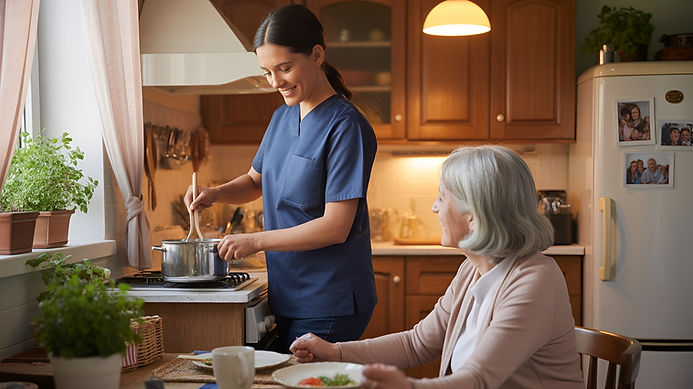 Compassionate dementia care at home in Dublin by Nursecure carer