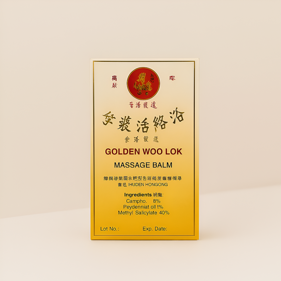 Golden Woo Lock Massage Balm