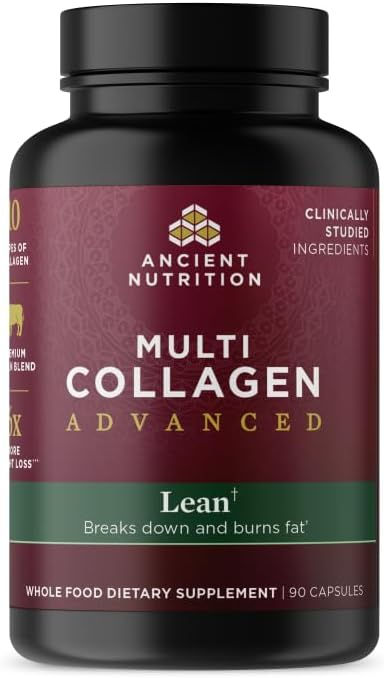 Collagen Protein supports weight loss, pain reduction, and muscle support by promoting fat loss, improving metabolism, and en
