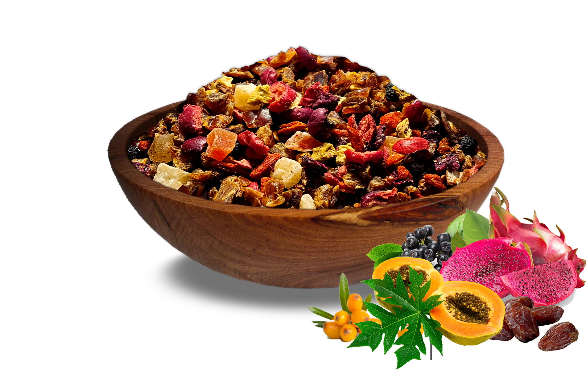 Früchtetee "Dattelzauber Pitahaya-Cranberry"