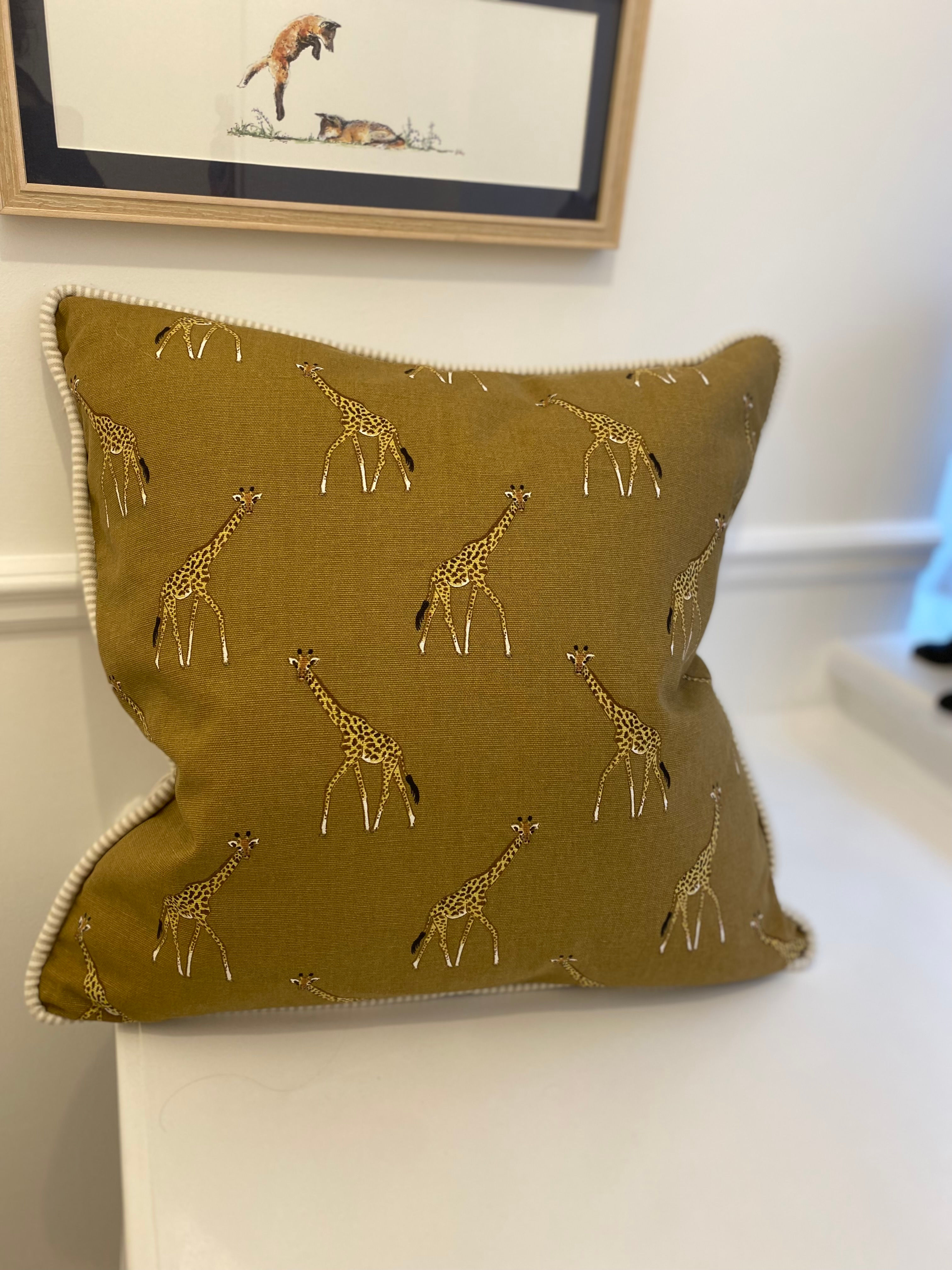 Giraffe Cushion