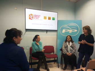 CHARLA COLOQUIO SOBRE ENFERMEDADES RARAS EN LA SEDE DEL PARTIDO POPULAR DE TORRELODONES