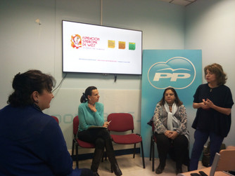 CHARLA COLOQUIO SOBRE ENFERMEDADES RARAS EN LA SEDE DEL PARTIDO POPULAR DE TORRELODONES
