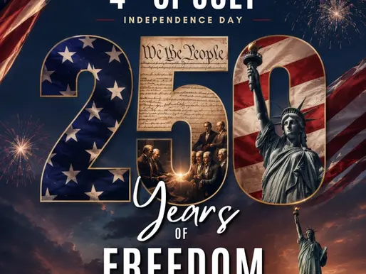 Happy 250th Independence Day!