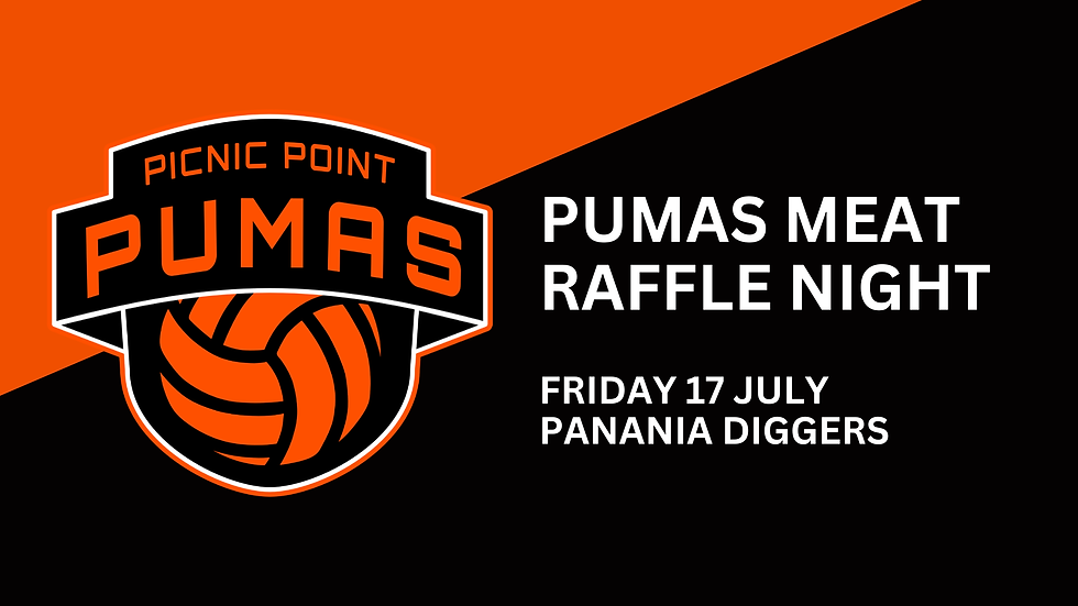 Pumas Community Meat Tray Raffle Night