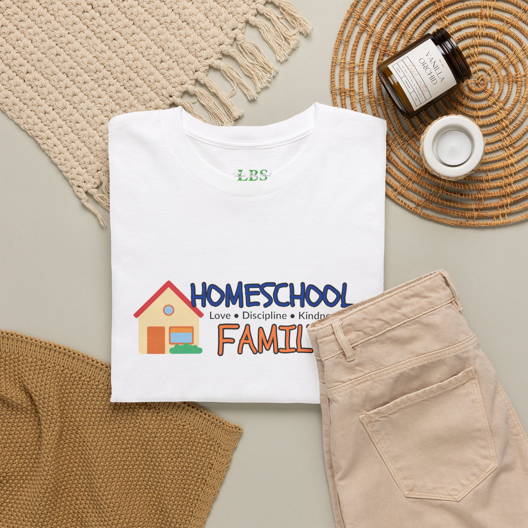 Homeschool Family Logo Tee